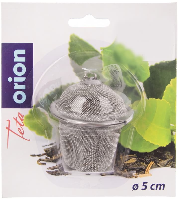 Orion Sítko na čaj nerezové závěsné