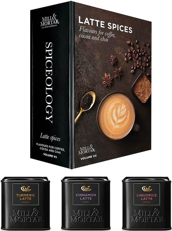 Mill & Mortar Latte Spices sada s kořením do kávy