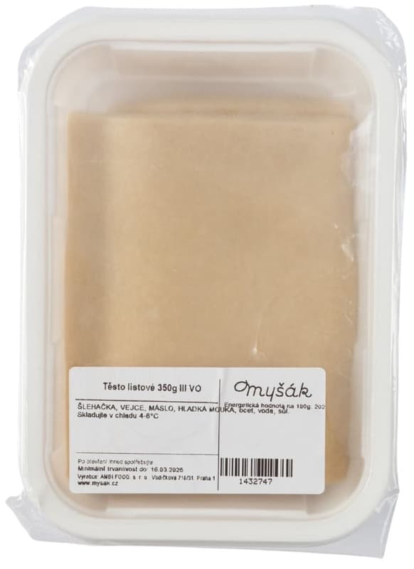 Cukrárna Myšák Puff pastry