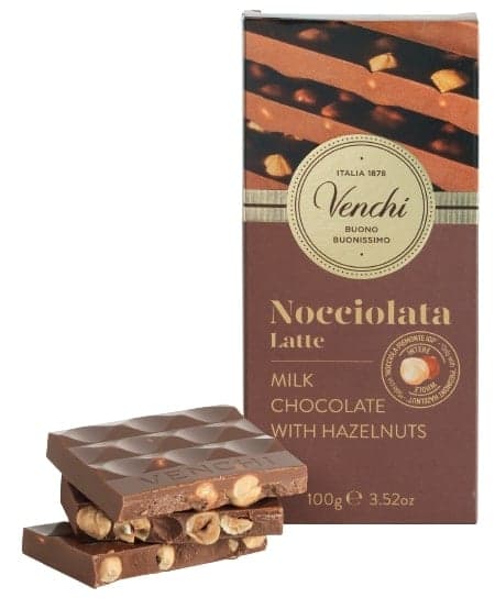 Venchi Milk Chocolate Hazelnut Bar