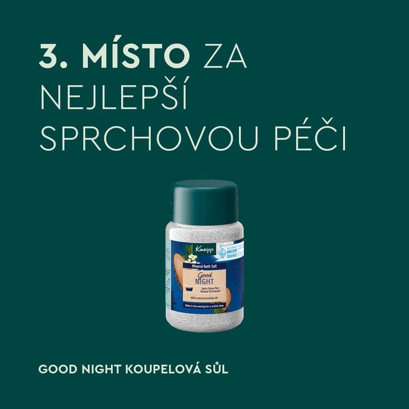 Kneipp Good night sůl do koupele