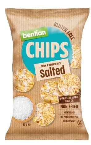 Benlian corn rice chips with sea salt