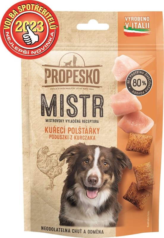 Propesko Mistr Dog snack chicken pillows