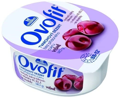 Milko Ovofit dessert sour cherry