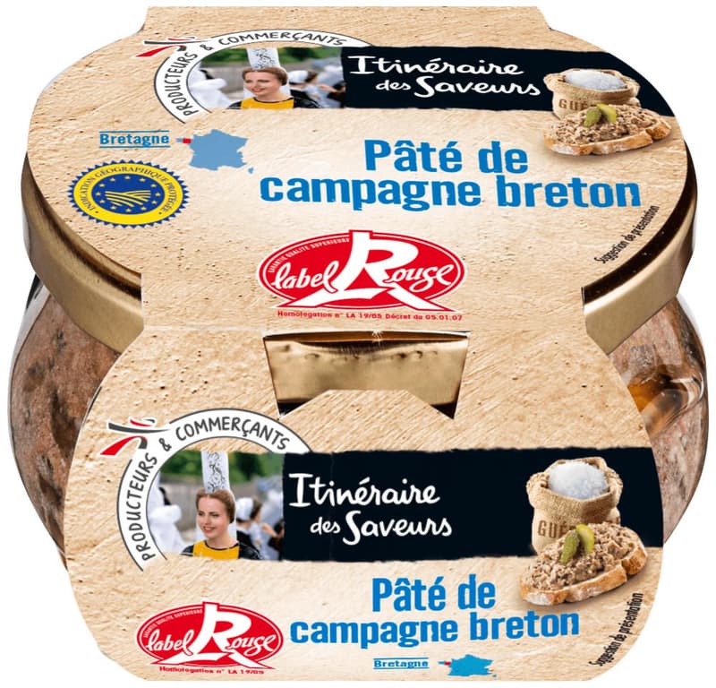 IDS Paté z Bretaně se solí Guerande Label Rouge