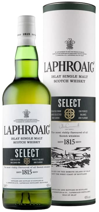 Laphroaig Islay Single Malt Whisky Select Cask 40% vol. gift package