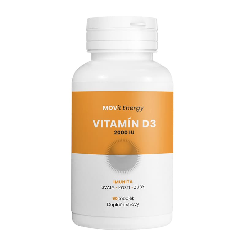 Vitamin D3 2000 I.U. 50mcg cps.90 MOVit