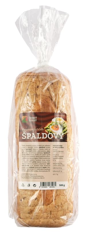 Český toast Toast bread spelled