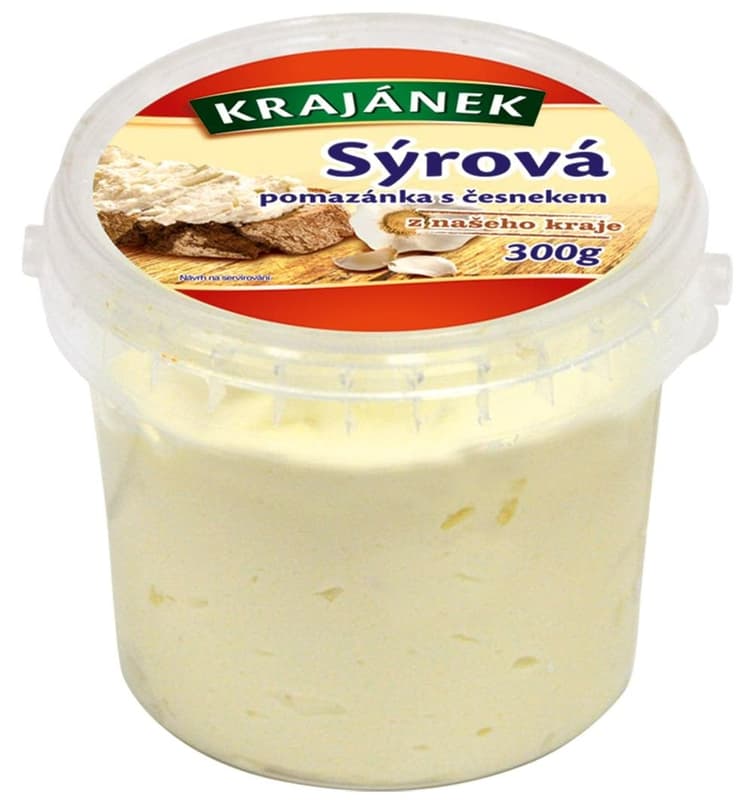 Krajánek Garlic/cheese spread
