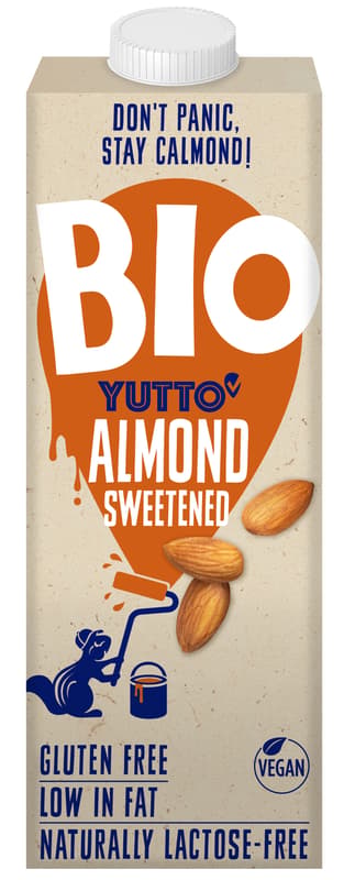 Yutto Organic Almond drink sweetened 