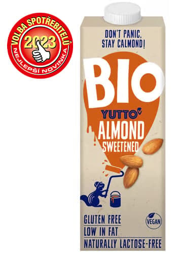 Yutto Organic Almond drink sweetened 