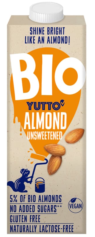 Yutto BIO Mandlový neslazený nápoj