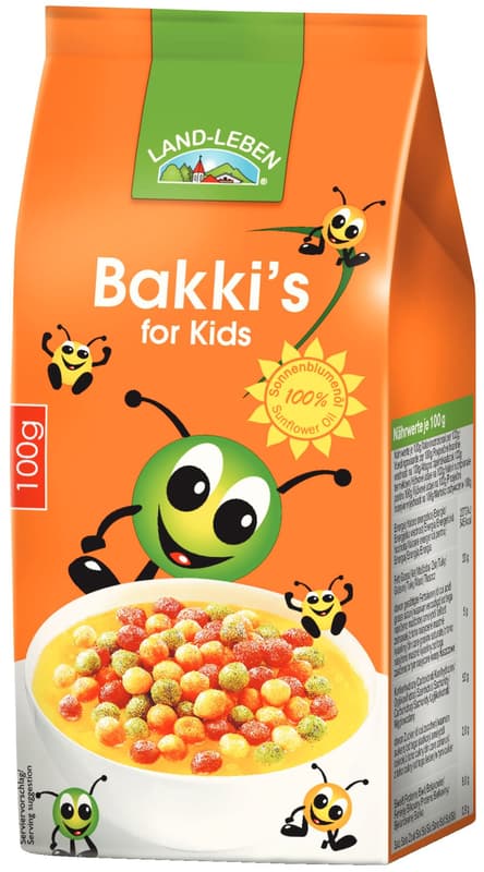 Land-Leben Dětský smažený hrášek Bakkis do polévky