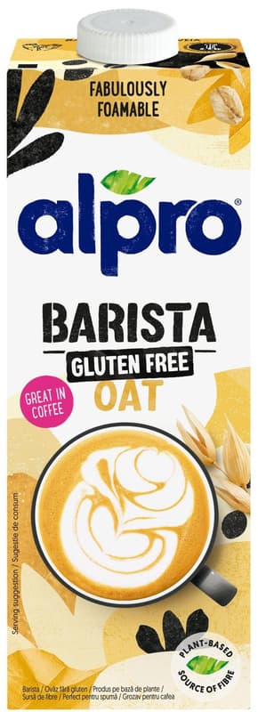 Alpro Barista Oat drink gluten free