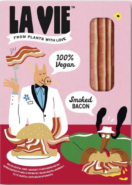 La Vie Plant-based bacon smoked