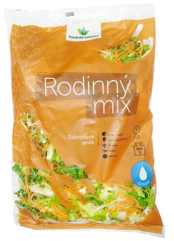 Salát Rodinný mix, balení