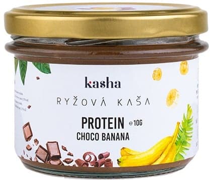 Kasha Protein rýžová kaše s čokoládou a banánem