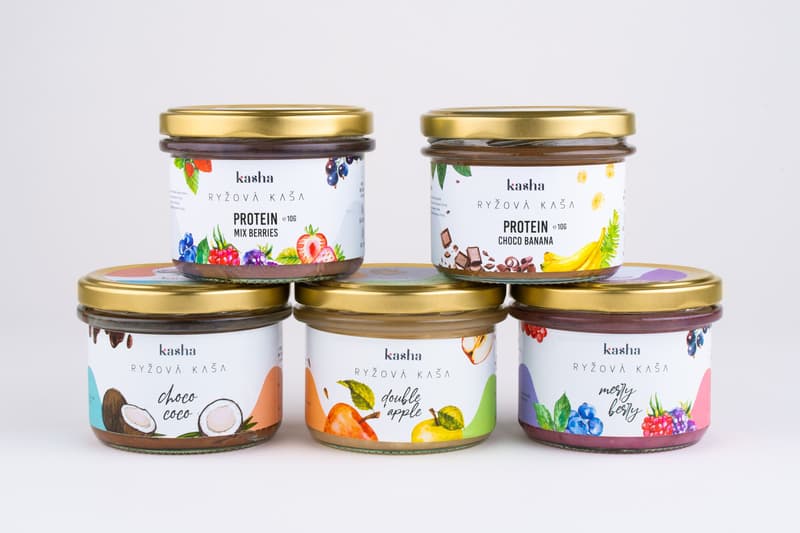 Kasha Protein rýžová kaše s lesním ovocem