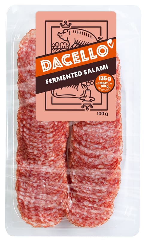 Dacello Poličan sliced