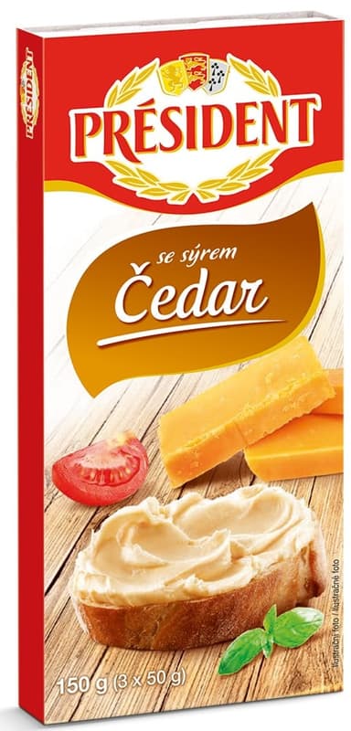 Président Processed cheese Cheddar
