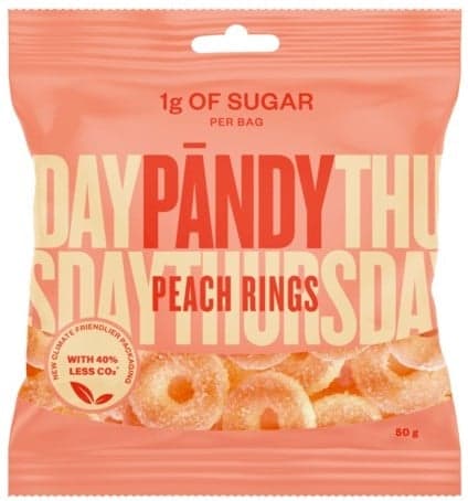 Pandas Candy Sweet Peach gummies