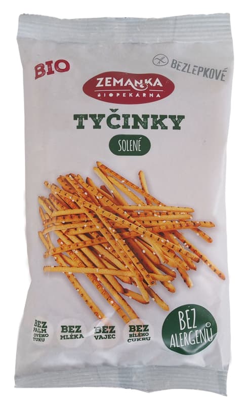 Biopekárna Zemanka BIO Gluten-free salted bars