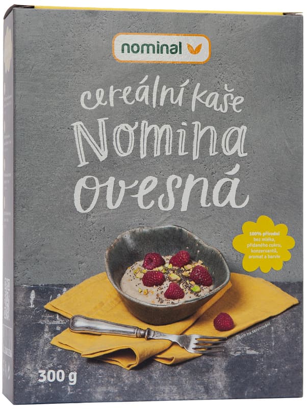 NOMINAL Cereální kaše Nomina ovesná