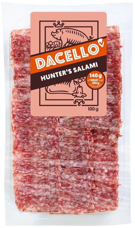 Dacello Lovecký salám krájený