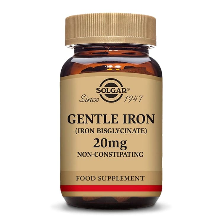 Solgar Iron 20 mg cps.90