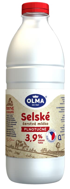 Olma Fresh farm milk full fat 3,9 %