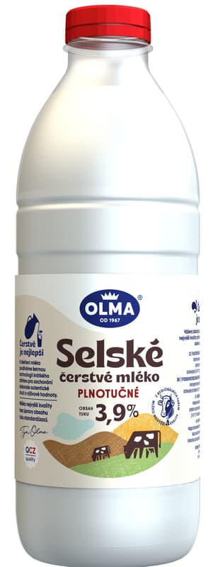 Olma Fresh farm milk full fat 3,9 %