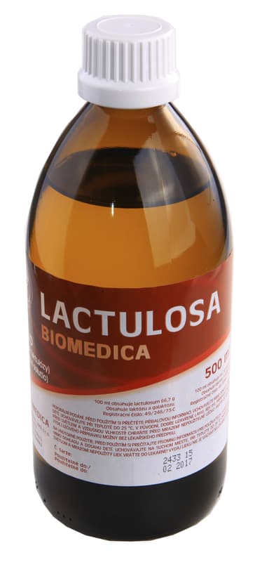 LACTULOSA BIOMEDICA 667MG/ML sirup 500ML