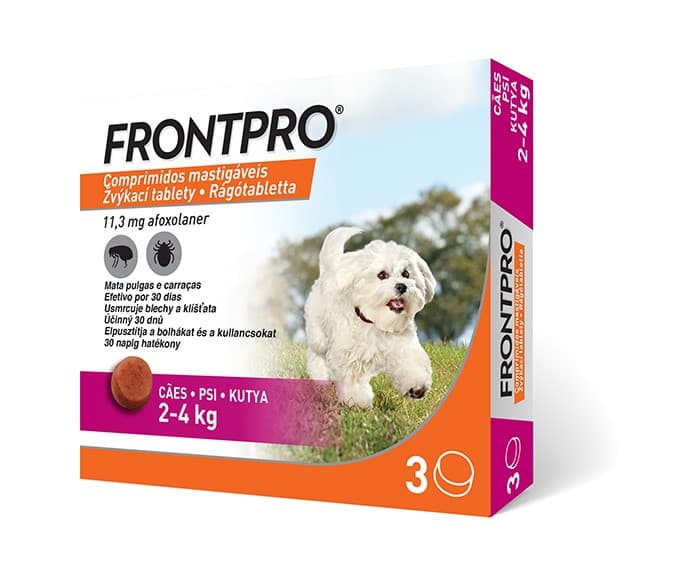 Frontpro 11.3mg 2-4kg žvýkací tbl.3