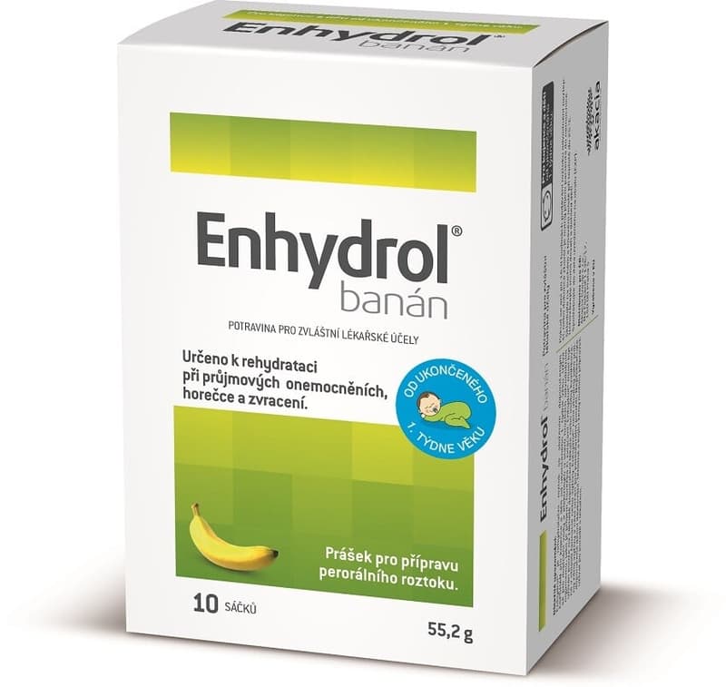 Enhydrol banán 10 sáčků