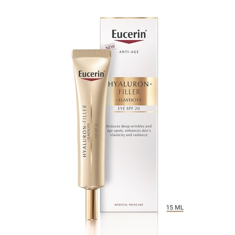 EUCERIN HYALURON-FILLER+ELAST.oční kr.SPF20 15ml
