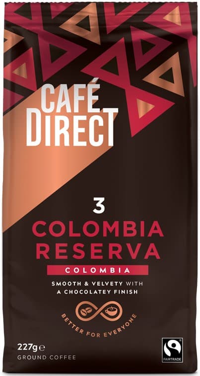 Cafédirect Colombia Reserva SCA 82 mletá káva