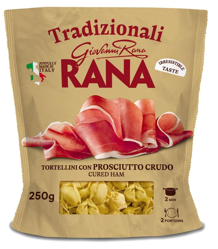 Rana Cappelletti s Prosciutto Crudo a sýrem