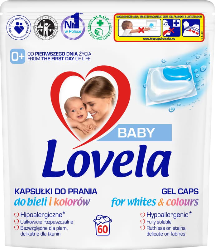 Lovela Baby Gel caps for washing mashine