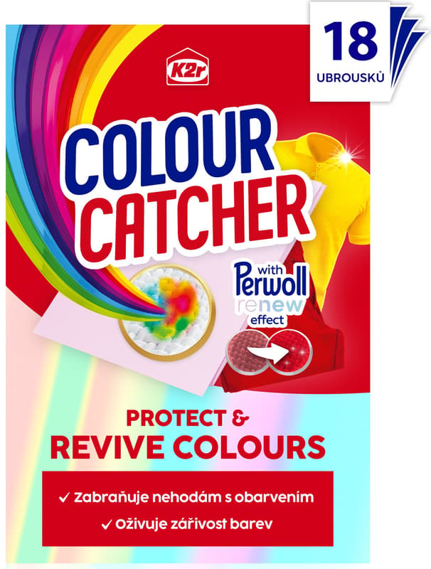 K2r Color catcher Washing wipes for color restoration and anti-staining