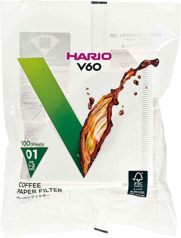 Hario V60-01 Coffee paper filter