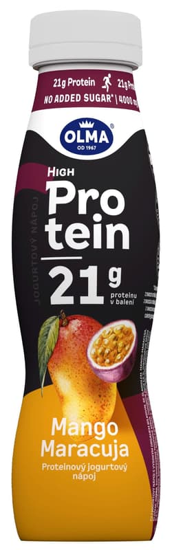 Olma High protein drink mango and passion fruit