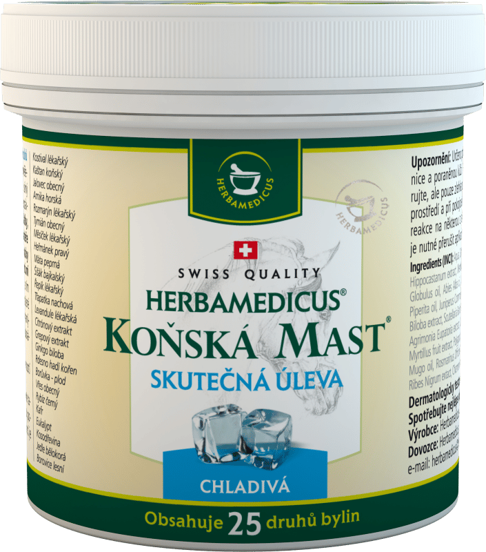 Herbamedicus Koňská mast chladivá 250ml