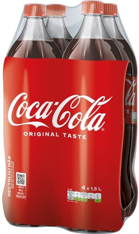 Coca-Cola multipack (4×1,5 l)