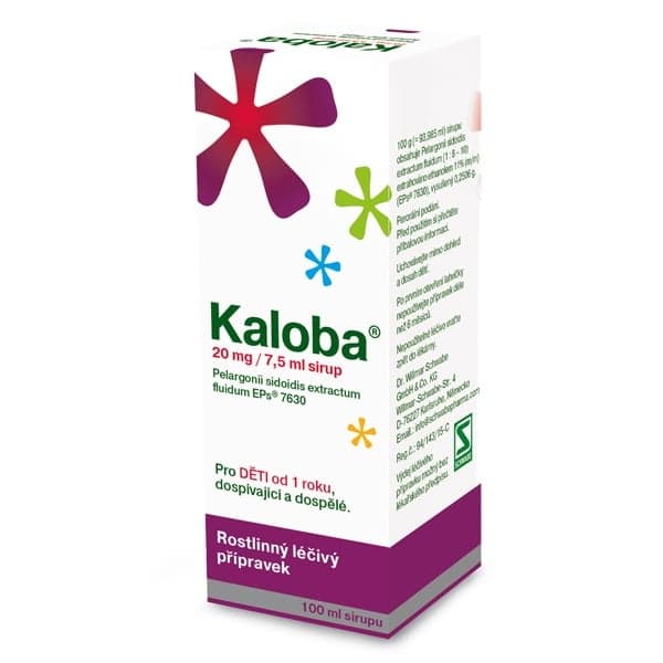 KALOBA 20 MG/7,5 ML SIRUP syrup 100ML