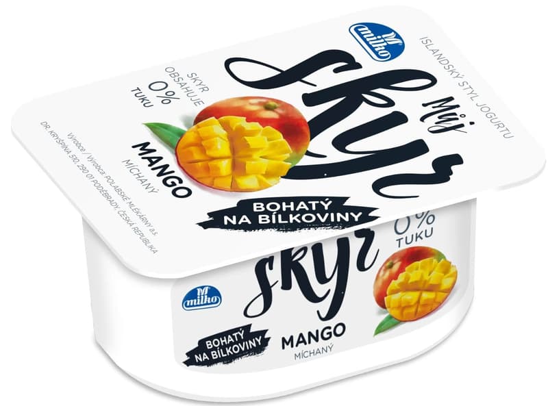 Můj Skyr 0% mango
