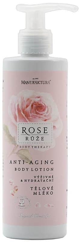Manufaktura Nourishing, moisturizing & anti-aging body lotion Rose