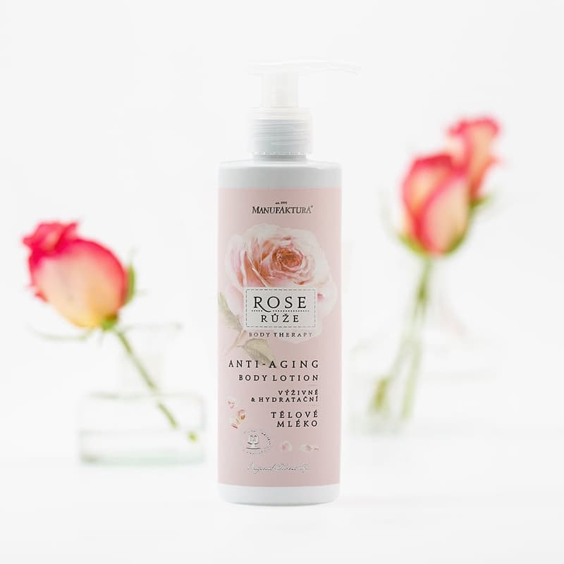 Manufaktura Nourishing, moisturizing & anti-aging body lotion Rose