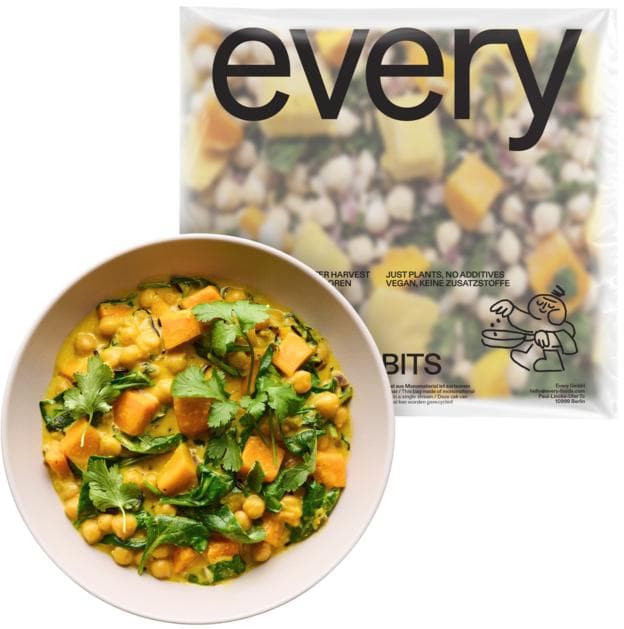 Every. Zlaté curry dýňovo-cizrnové kari (mražené)