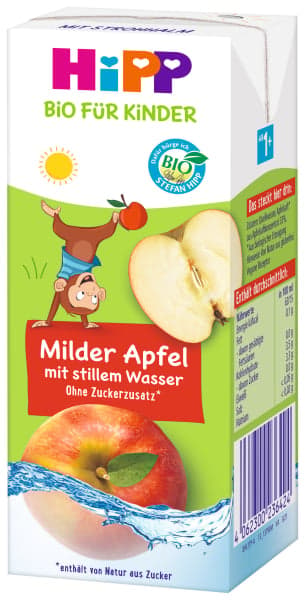 HiPP BIO Drink mild apple with pure still water