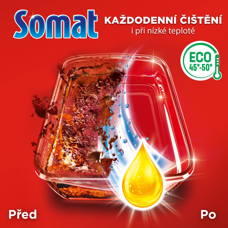 Somat All in 1 Lemon & Lime dishwasher gel (1.44 l)